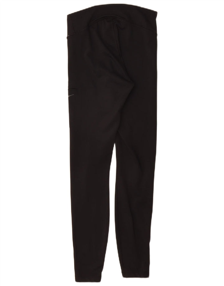 NIKE Womens Dri Fit Leggings UK 10 Small  Black