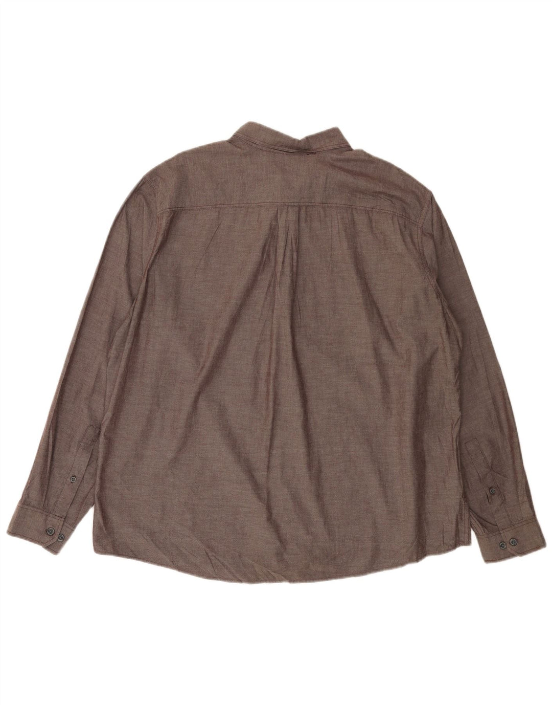 Eddie Bauer Herre Classic Fit skjorte 2XL grå bomuld