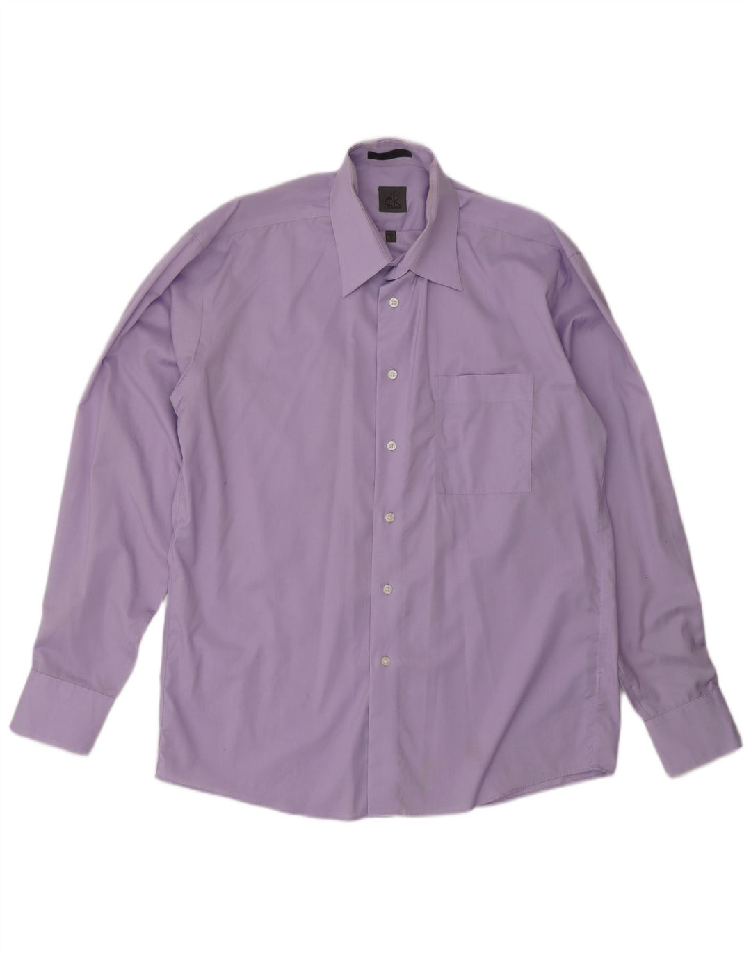 Calvin Klein Herreskjorte str. 16 Large Lilla Bomuld