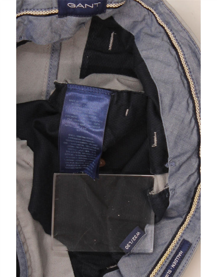 GANT Herre Hallden Slim Chino Bukser W32 L30 Grå Bomuld