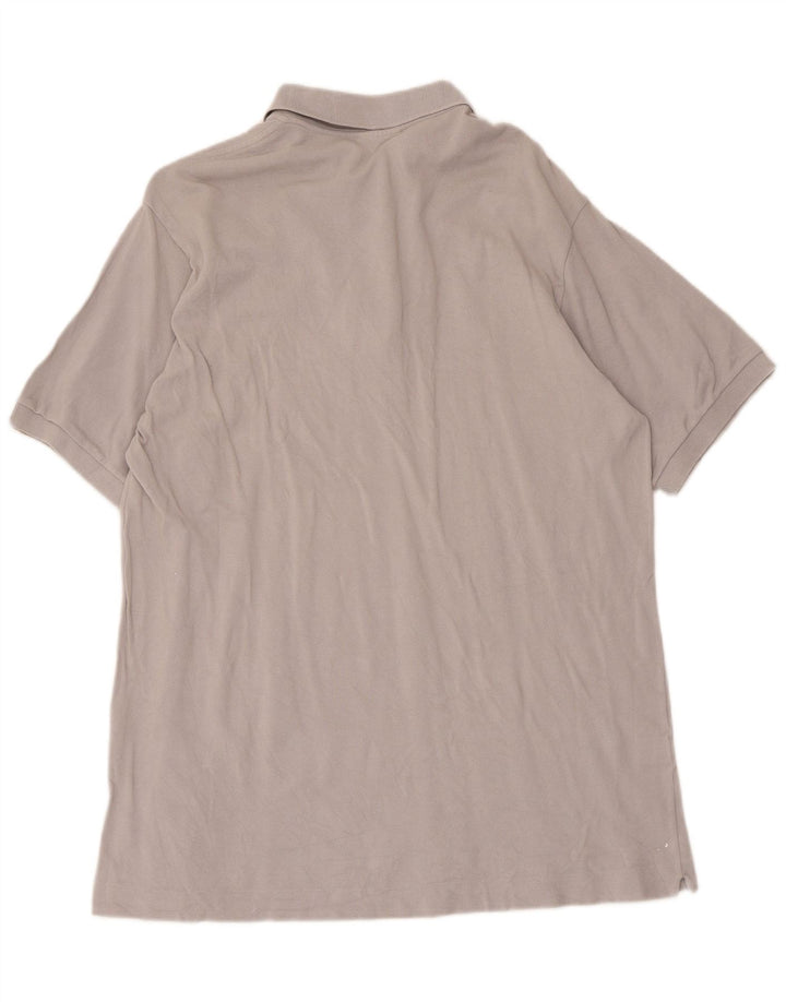 Lacoste herre poloskjorte str. 6 XL Grå bomuld