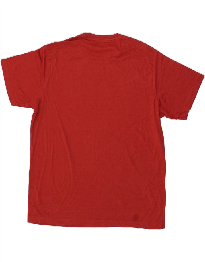 EDDIE BAUER Mens T-Shirt Large Red Cotton Vintage Eddie Bauer and Second-Hand Eddie Bauer from Messina Hembry 
