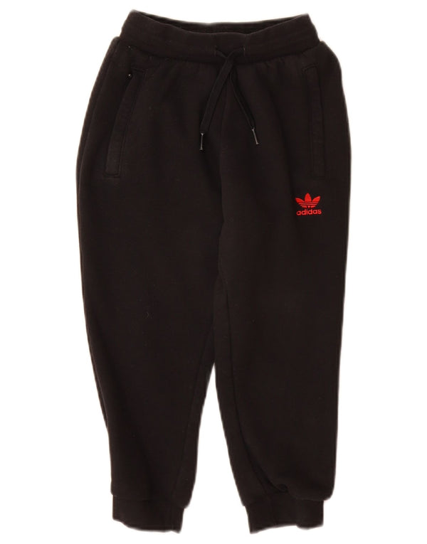 Adidas Pige Træningsdragt Bukser Joggers 5-6 År Sort Bomuld