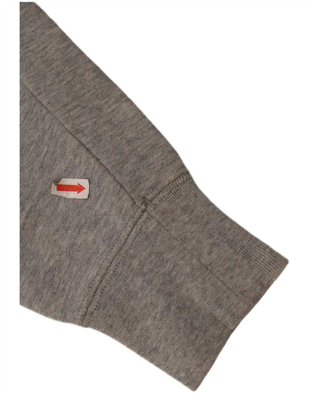 REEBOK Dame Oversized Sweatshirt Jumper UK 10 Small Grey Bomuld