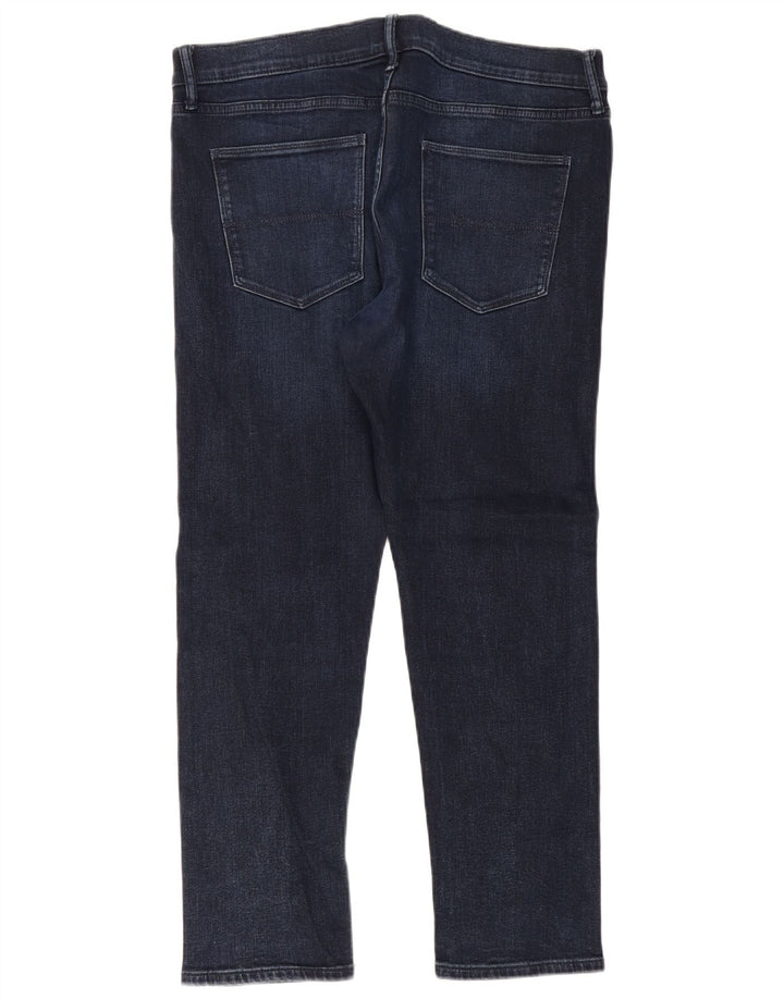 Marks & Spencer Herre Slim Jeans W36 L29 Marineblå Bomuld