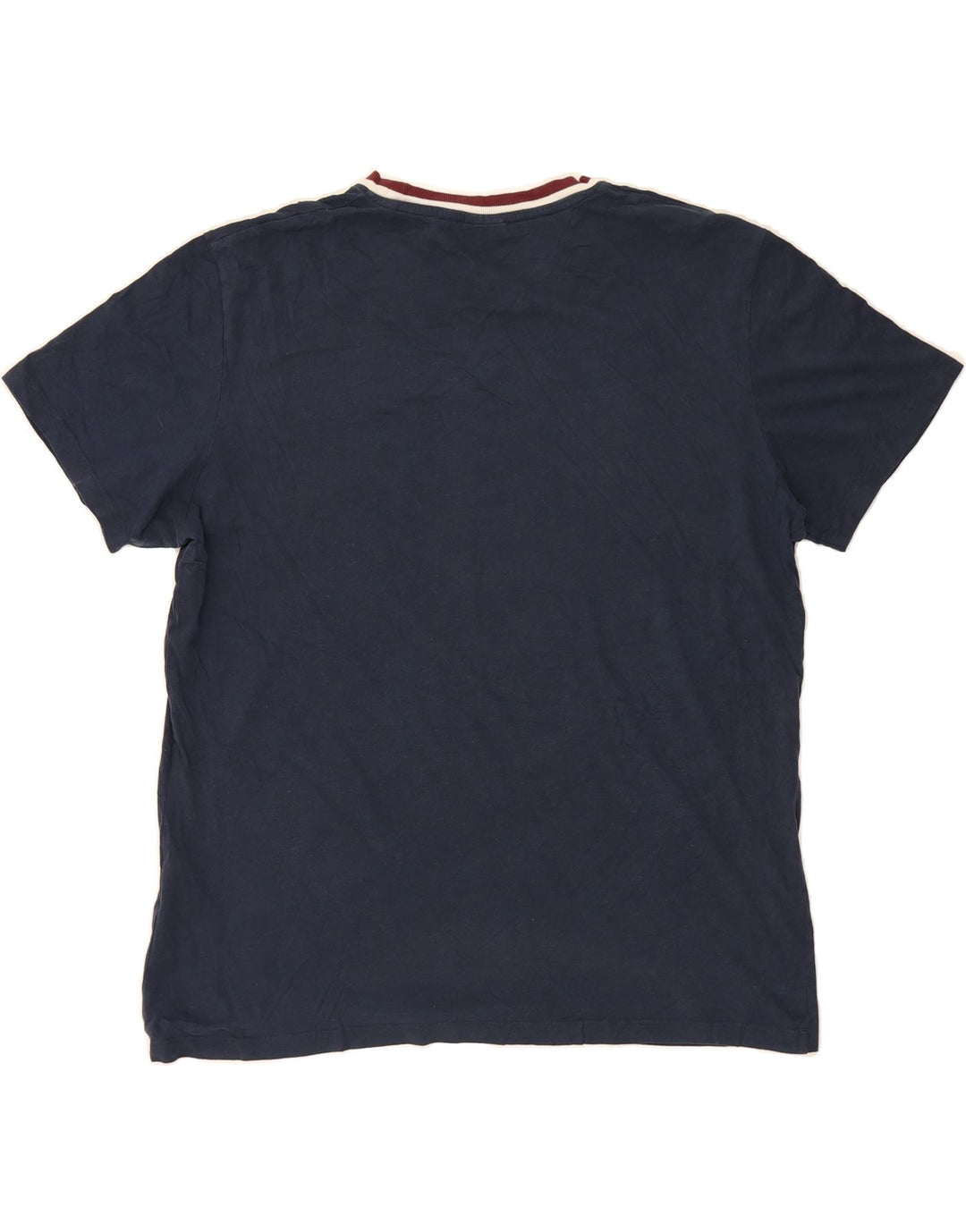 JACK & JONES Mens T-Shirt Top 2XL Navy Blue Cotton Vintage Jack & Jones and Second-Hand Jack & Jones from Messina Hembry 