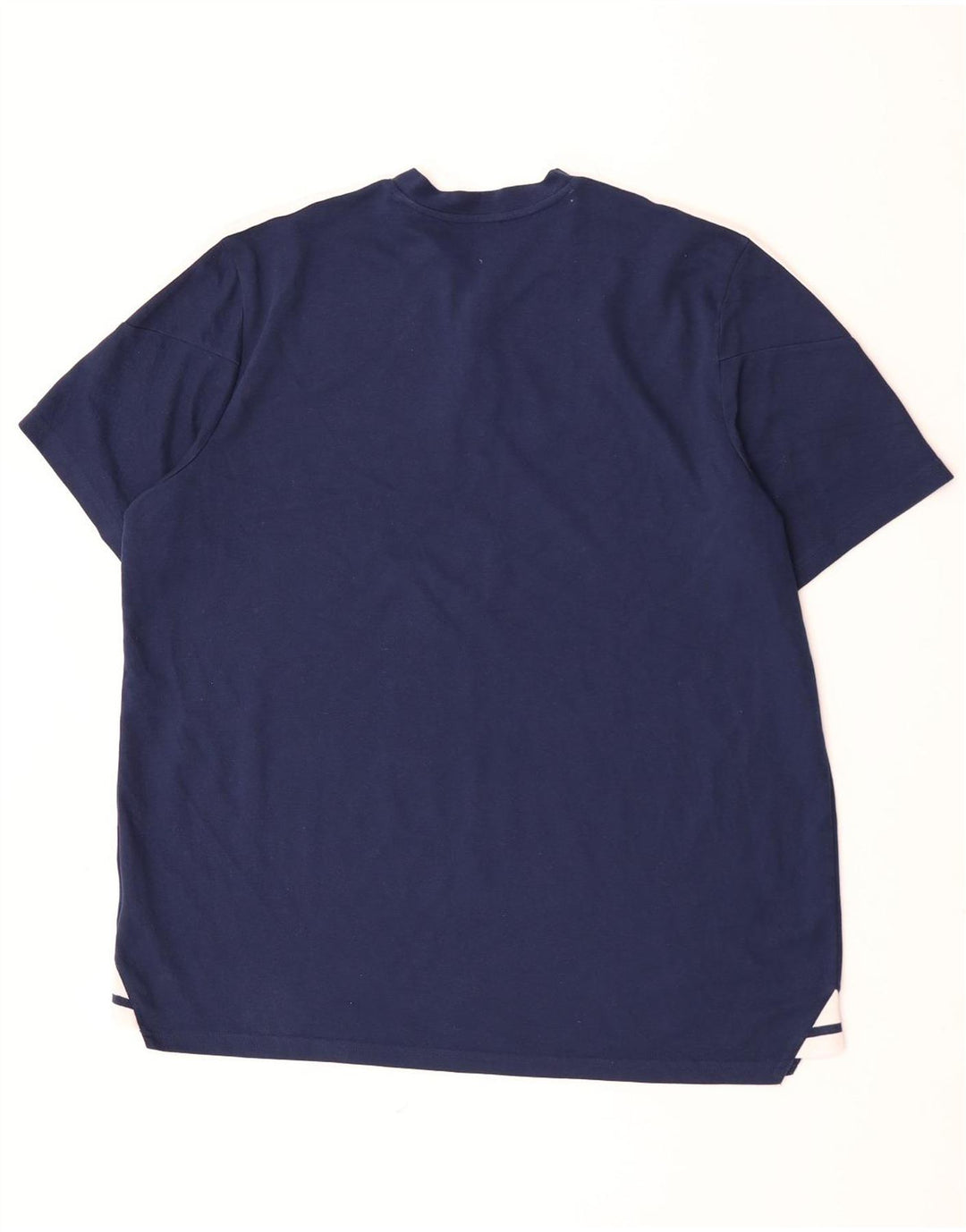 Adidas herre T-shirt top 2XL marineblå bomuld