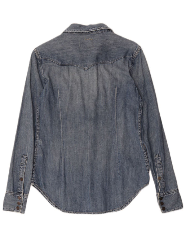Polo Ralph Lauren Mens Denim Shirt XS Blue Cotton