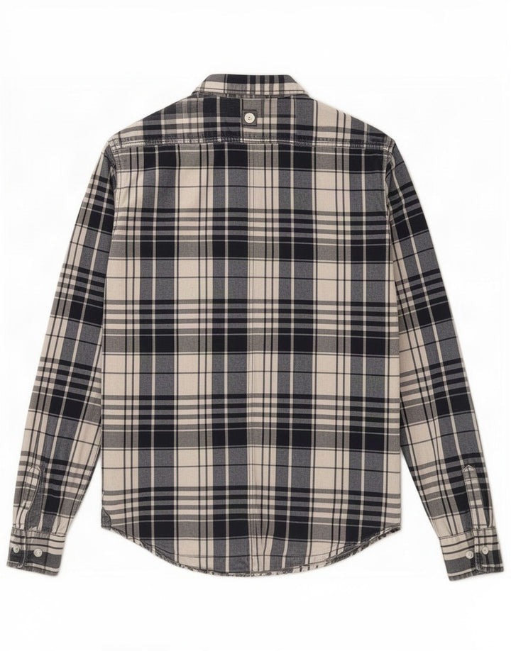 Zara Herreskjorte Medium Blue Plaid