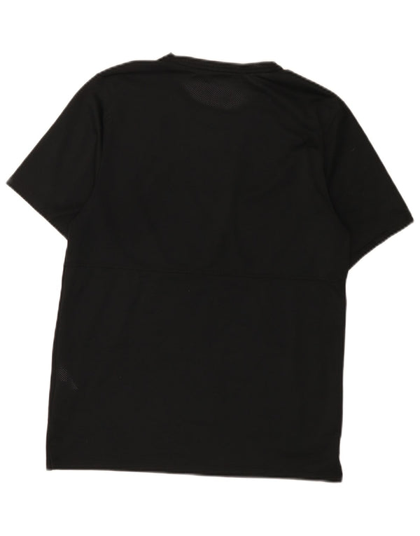 Nike herre Dri Fit T-shirt top lille sort polyester