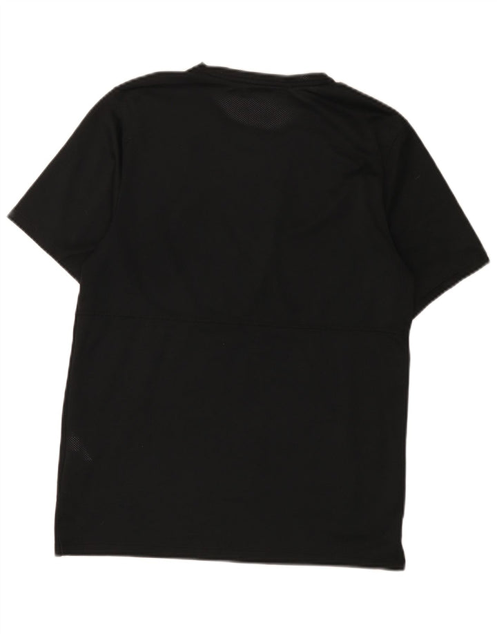 Nike herre Dri Fit T-shirt top lille sort polyester