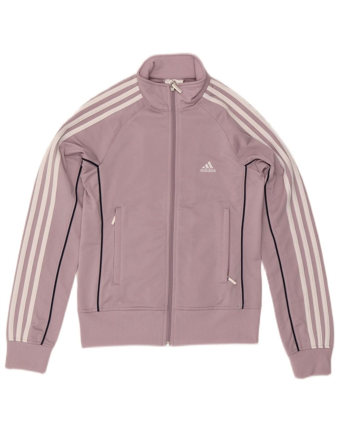 Adidas træningsdragt topjakke til kvinder UK 10 Lille lilla polyester