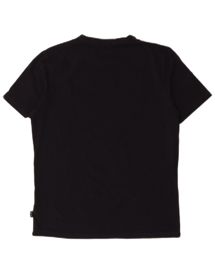 Liu Jo Herre T-Shirt Top Stor Marineblå Bomuld