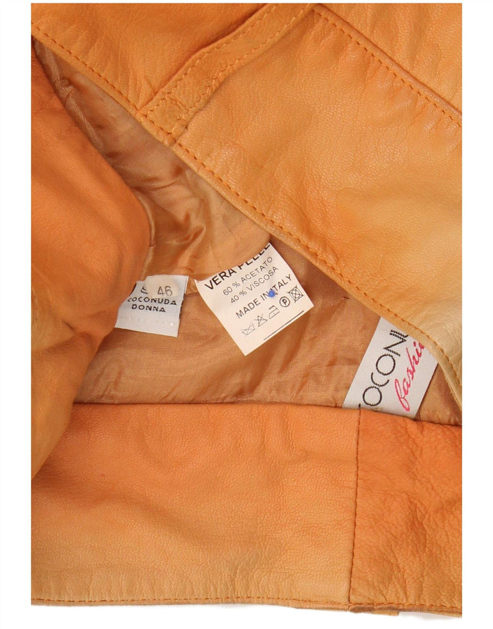 Coconuda Casual Shorts til kvinder IT 46 Large W36 Orange Tie Dye
