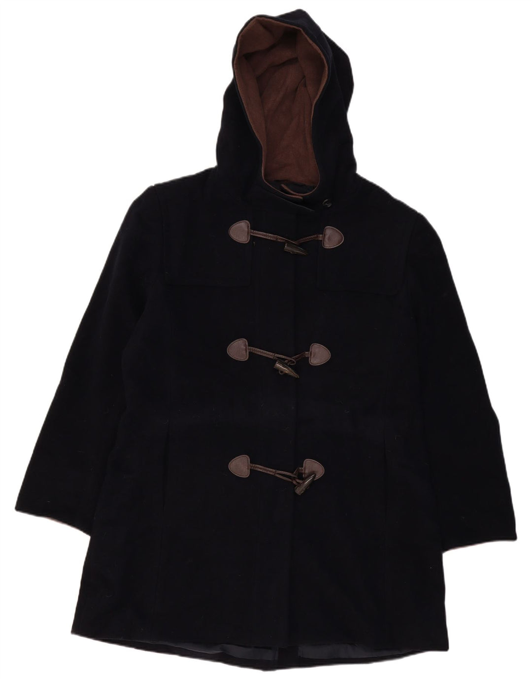 BEXLEYS Dame Hooded Duffel Coat EU 44 XL Navy Blue Uld