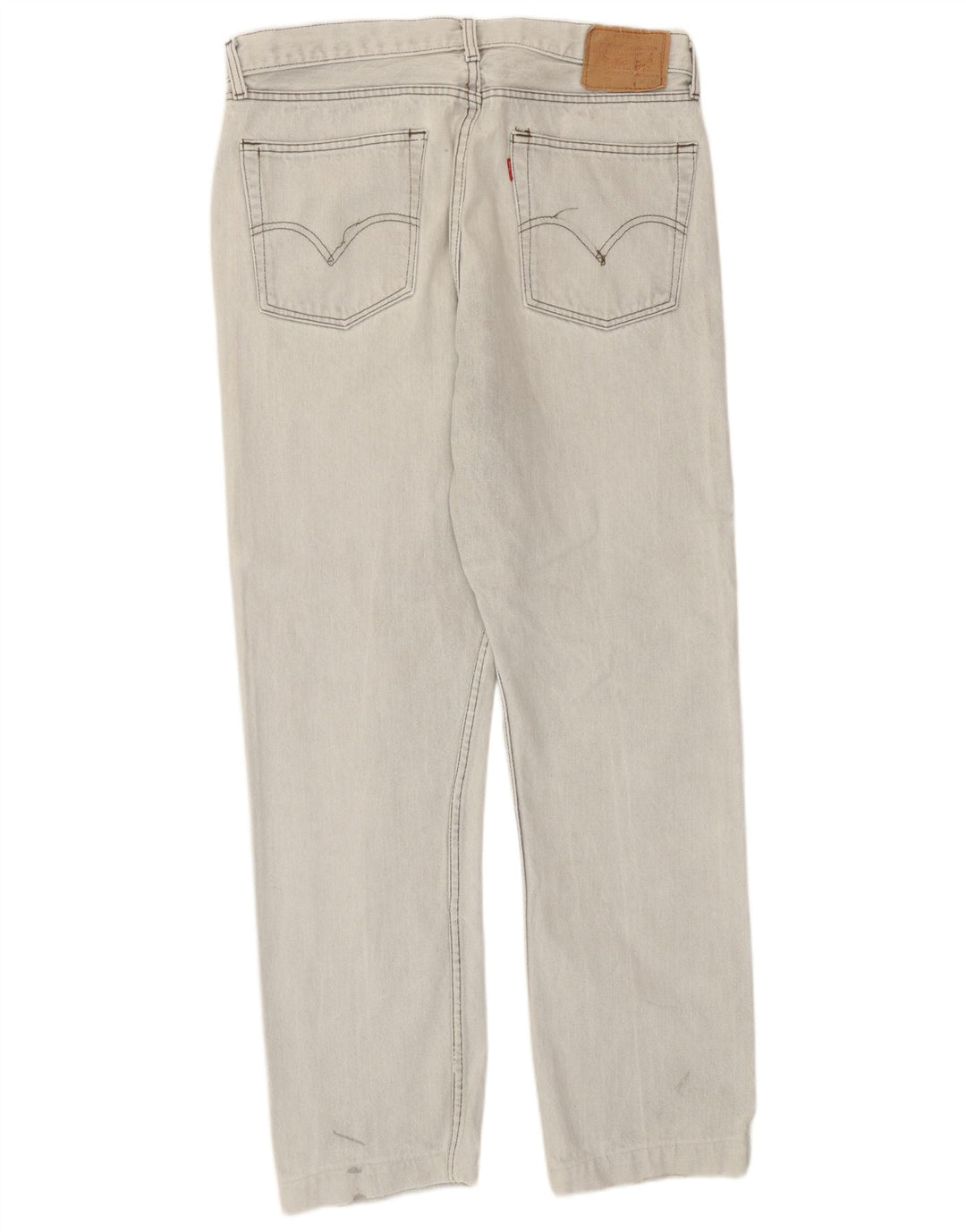 Levi's Herre 505 Straight Jeans W38 L30 Grå