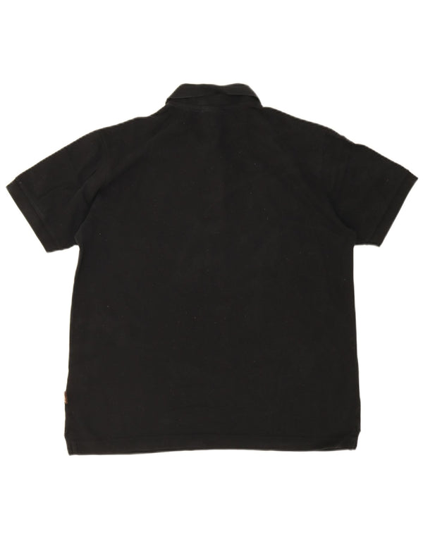 Rifle Herre poloshirt Medium Sort