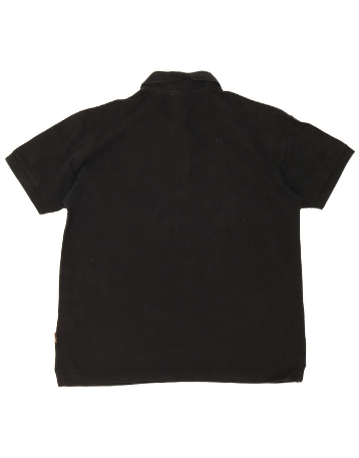 Rifle Herre poloshirt Medium Sort