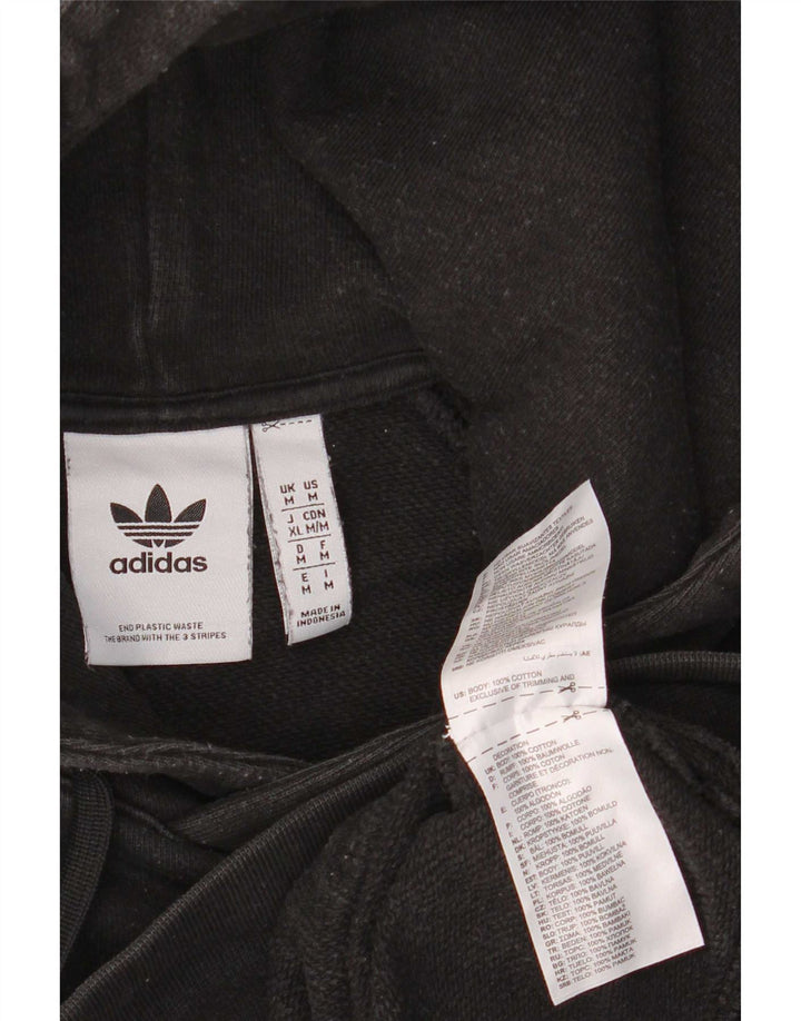 Adidas Herre hættetrøje Jumper Medium Sort Bomuld