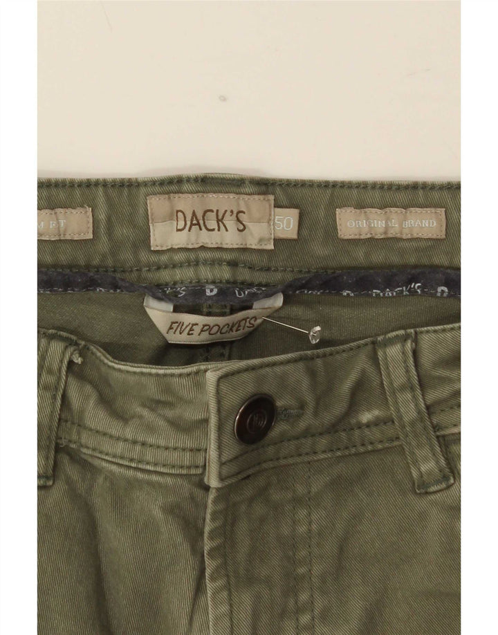 Dacks Herre Slim Jeans IT 50 Large W34 L30 Khaki Cotton