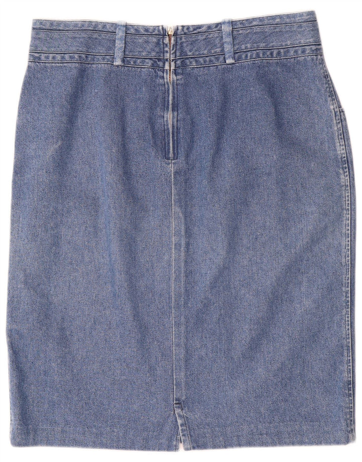 Laura Biagiotti Dame Denim Nederdel W36 Large Blue