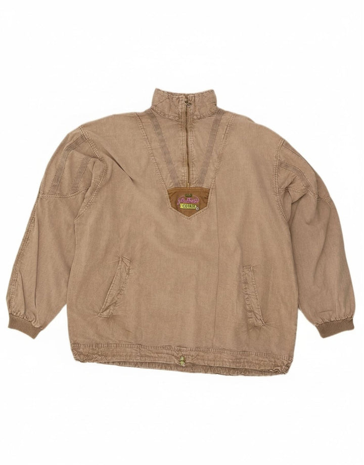 Chewan Herre lynlåshals Top Langærmet XL Grå