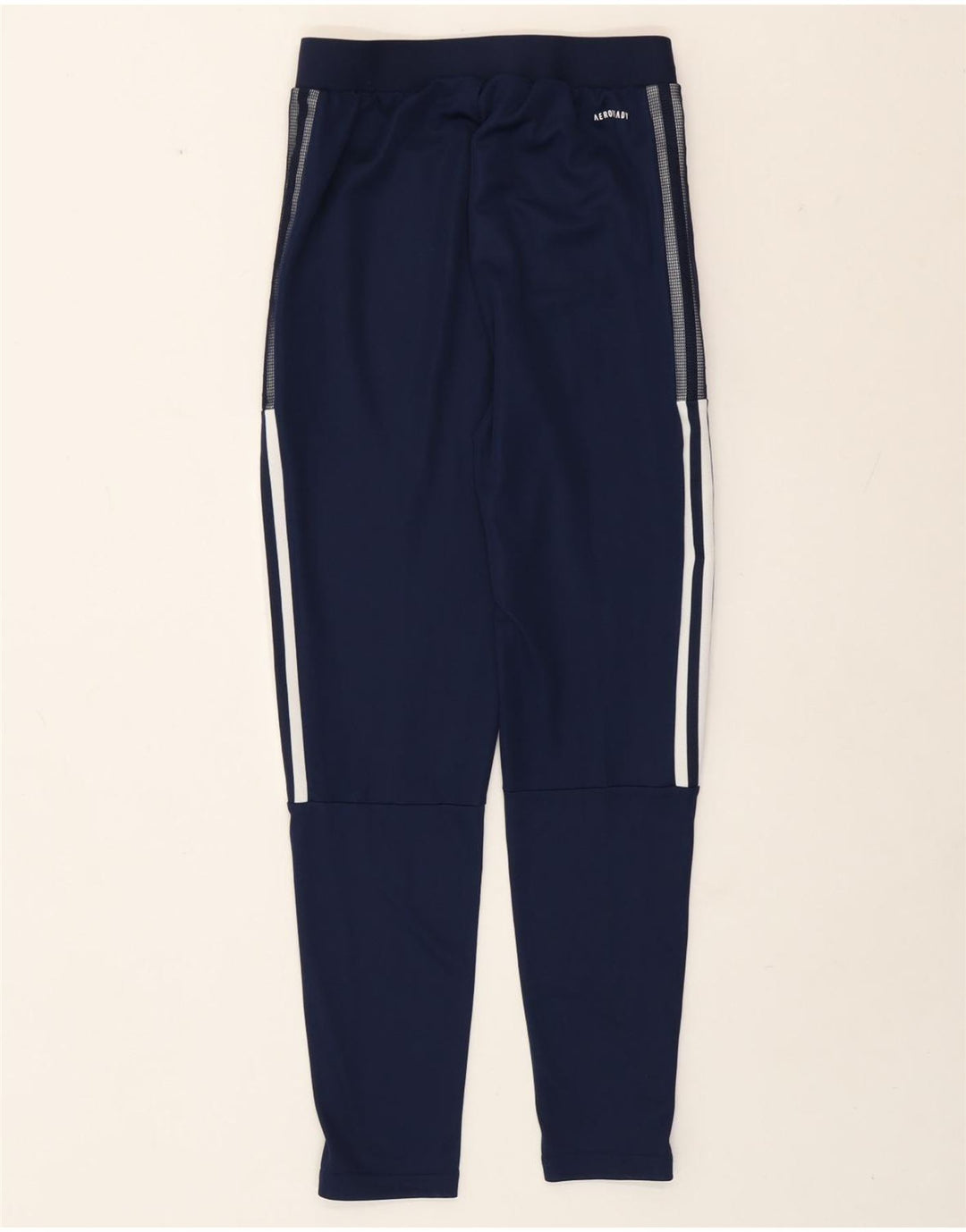 Adidas Aeroready Tracksuit Bukser til kvinder UK 8 Small Navy Blue Polyester