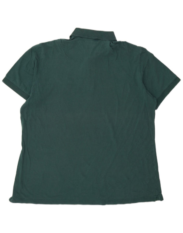 Hugo Boss herre poloshirt 3XL grøn bomuld