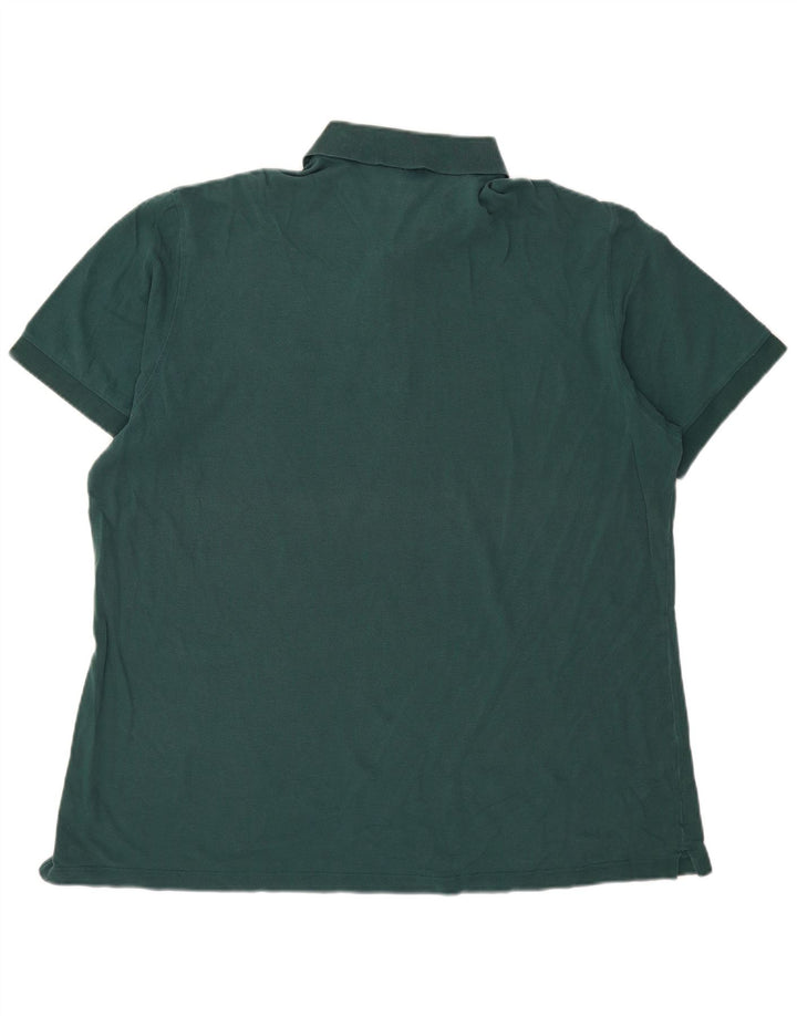 Hugo Boss herre poloshirt 3XL grøn bomuld