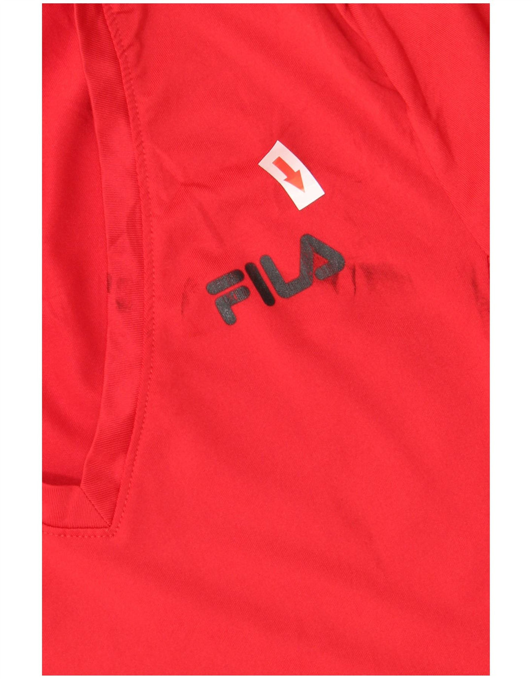 FILA Herre Top Langærmet XS Rød Polyester
