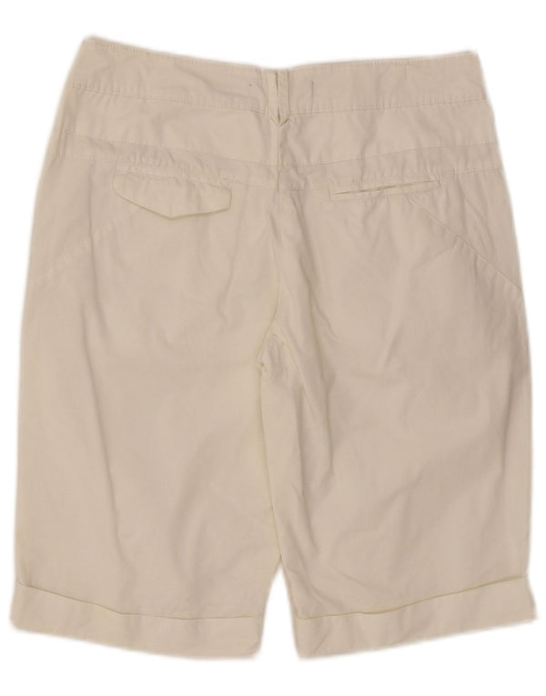 Carrera Dame Bermuda Chino Shorts Medium W30 Off White Bomuld