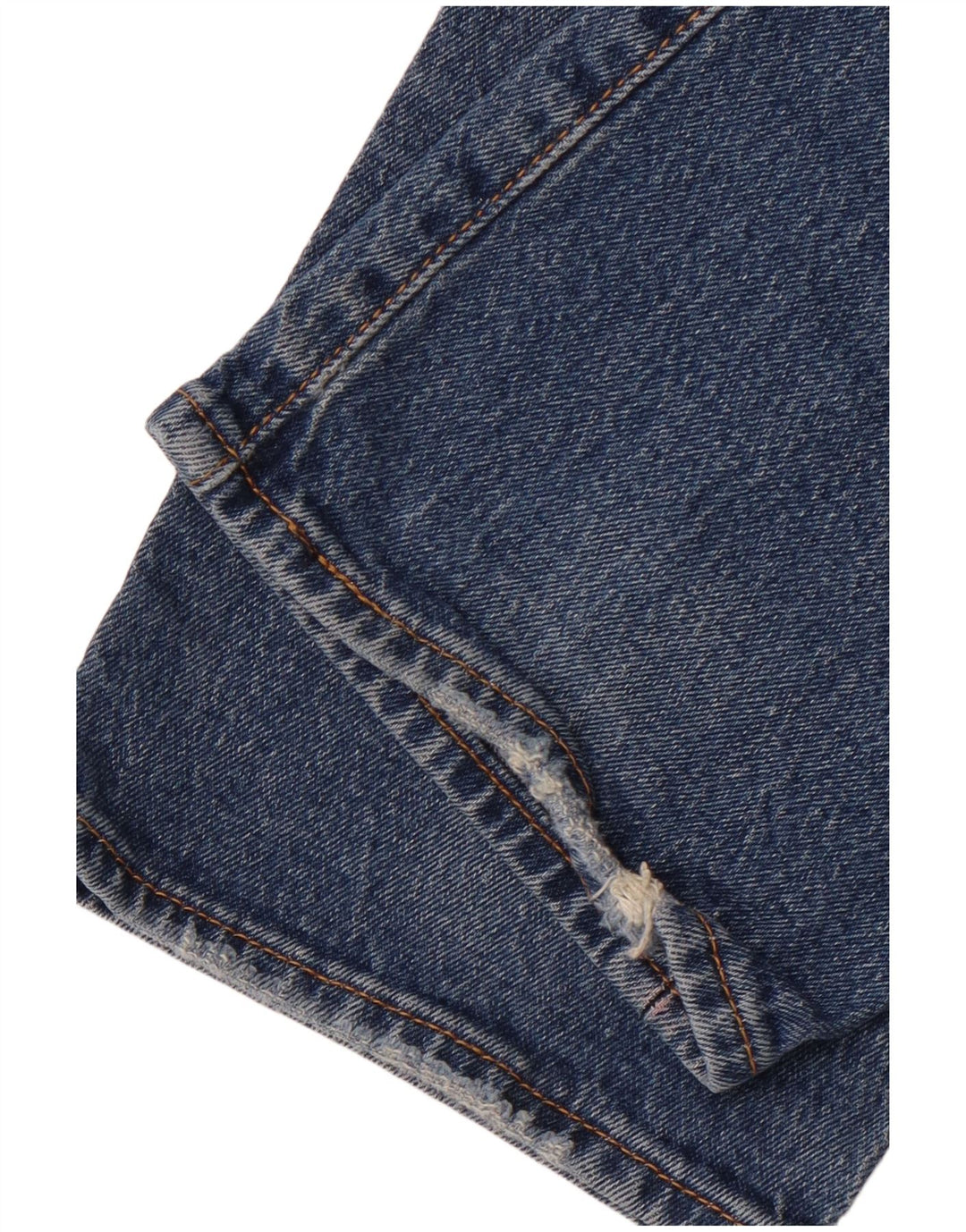 LEVI'S Herre 501 Straight Jeans W32 L34 Blå Bomuld