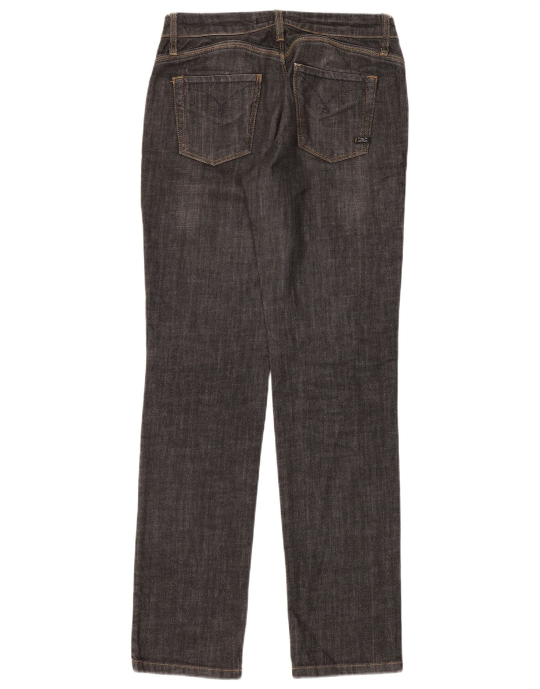 Massimo Dutti Dame Straight Jeans W31 L34 Marineblå Bomuld