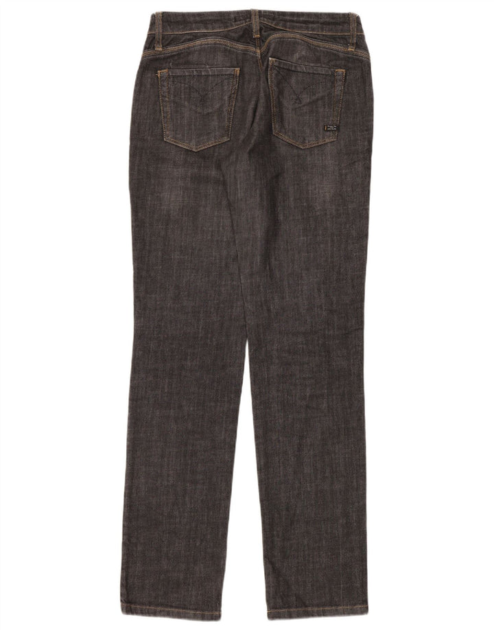 Massimo Dutti Dame Straight Jeans W31 L34 Marineblå Bomuld