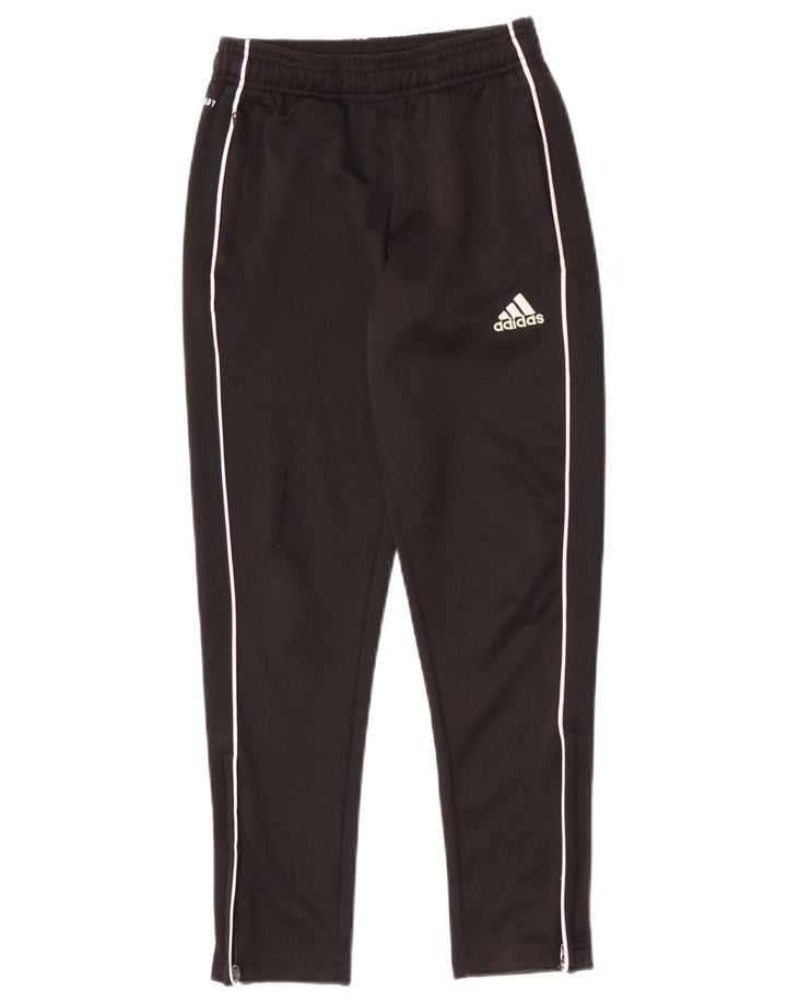 Adidas Boys Aeroready Tracksuit Bukser 9-10 år Sort polyester