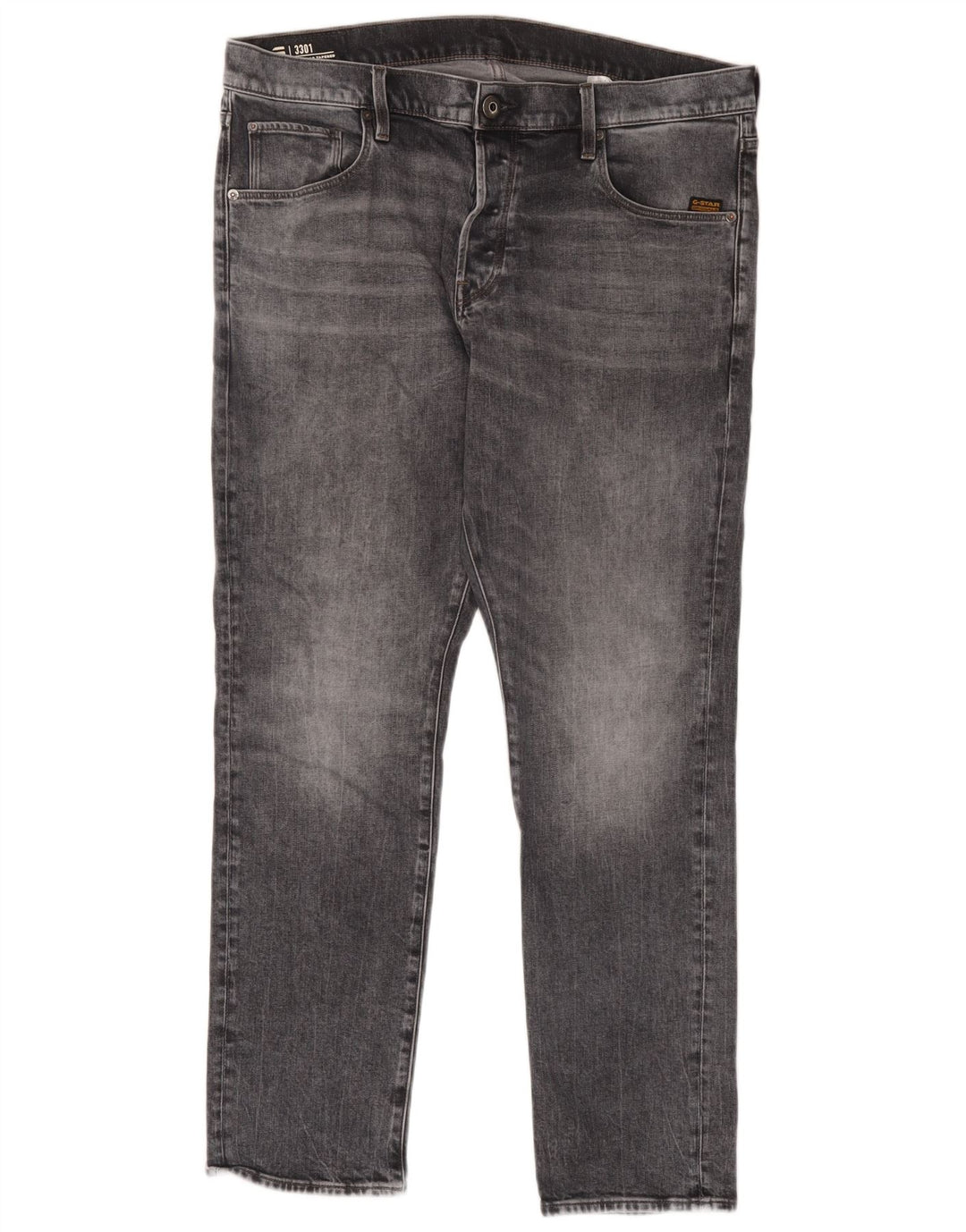 G-Star Herre Regular Tapered Jeans W38 L32 Grå Bomuld
