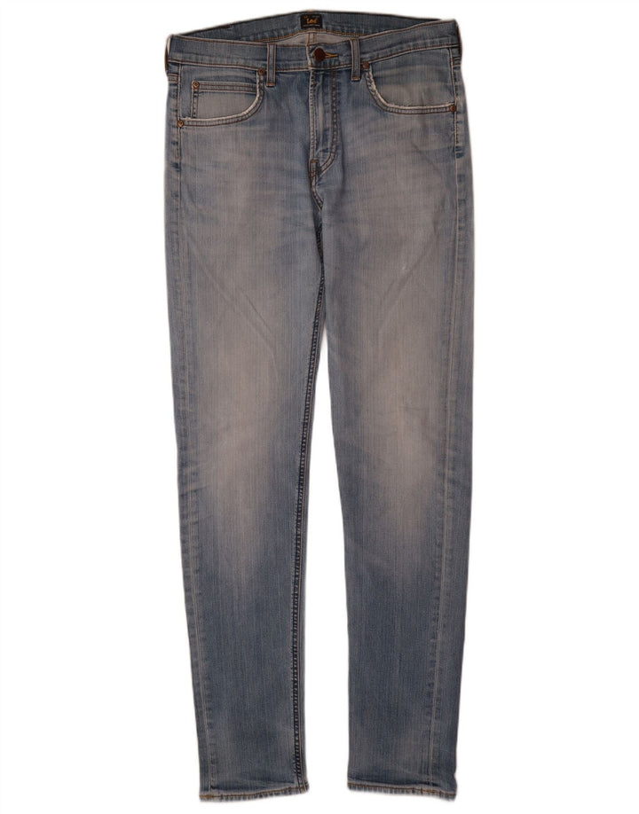 Lee Herre Arvin Slim Jeans W31 L34 Blå Bomuld