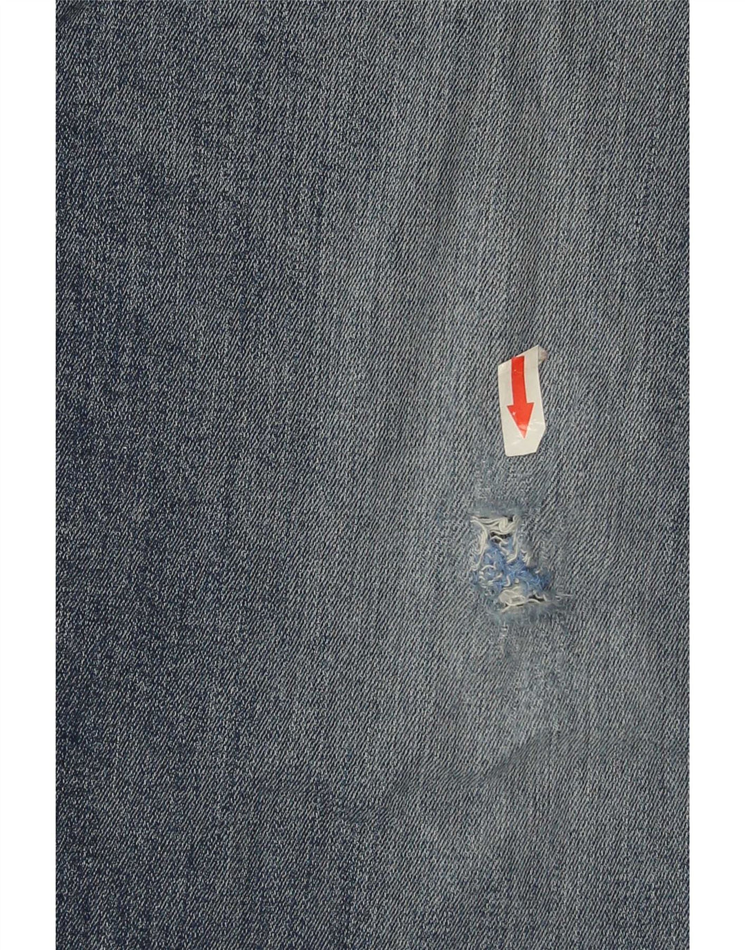 Trussardi Herre Distressed Cropped Jeans IT 51 Large W37 L26 Blue