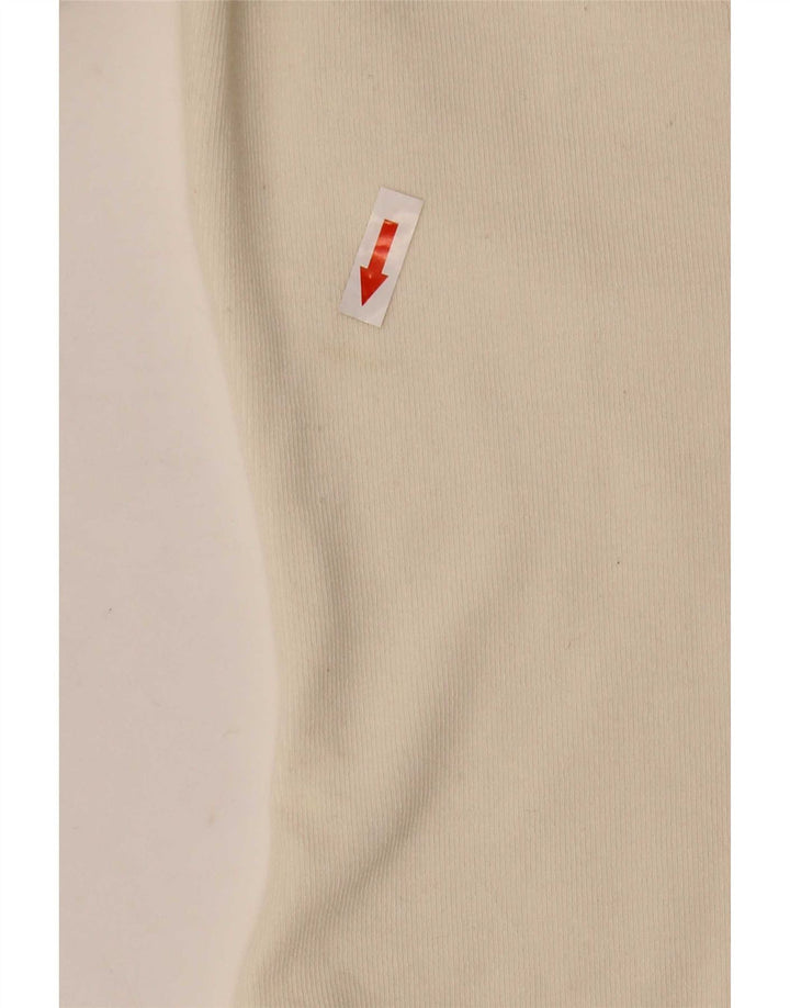 Zara langærmet bodysuit til kvinder UK 12 Medium Off White