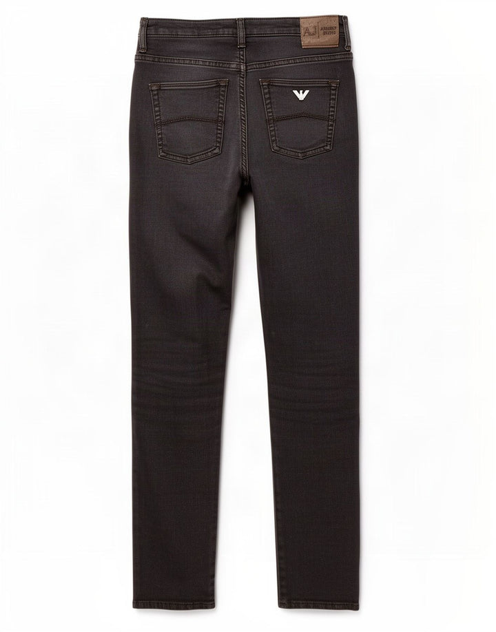 Armani Dame Skinny Jeans W28 L29 Sort Bomuld