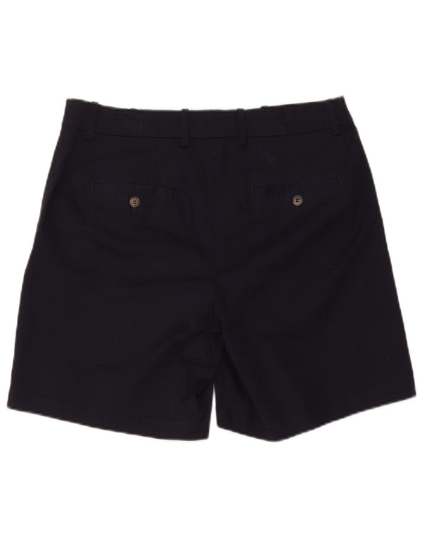 Gant Chino Shorts til kvinder UK 14 Large W34 Marineblå Bomuld