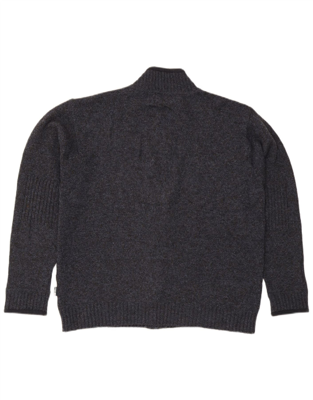 Marks & Spencer Herre Blue Harbor Cardigan Sweater Large Navy Blue Flecked