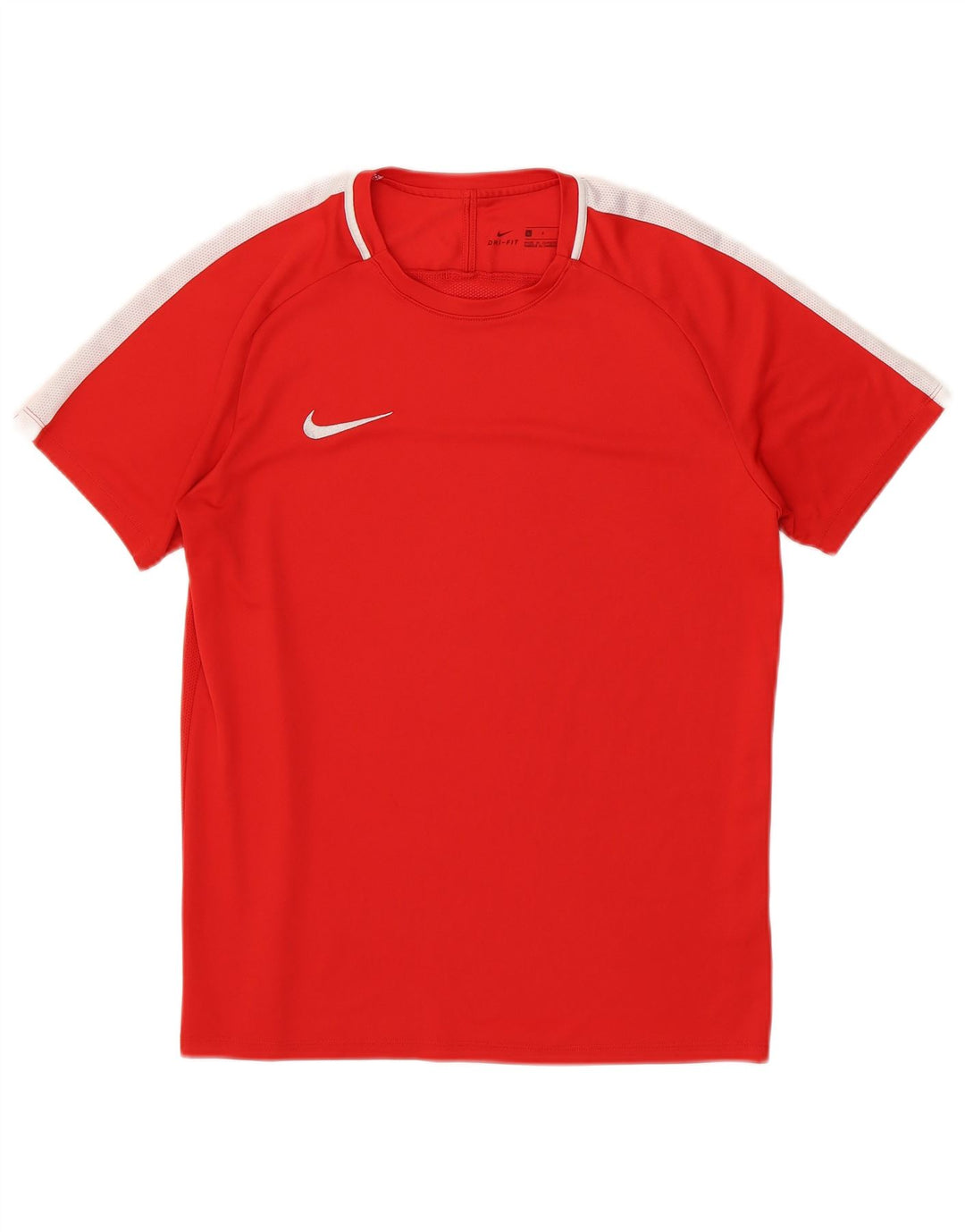 Nike Herre Dri Fit T-shirt Top Stor rød farveblok
