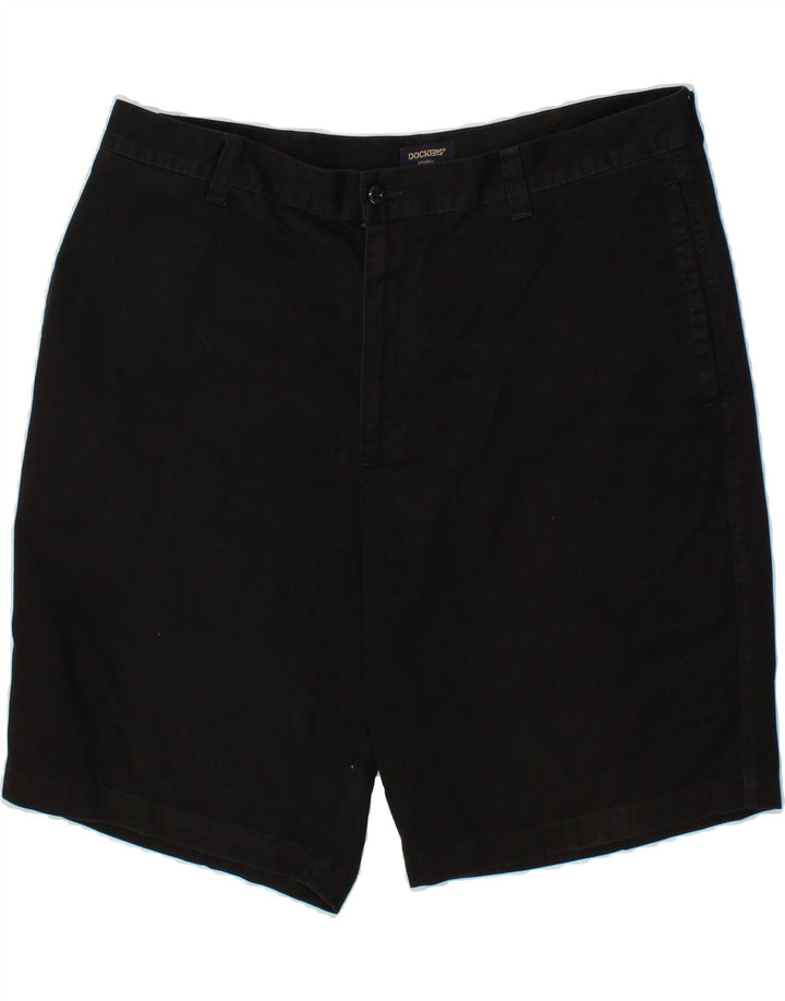 DOCKERS Mens Chino Shorts W40 XL Black Cotton Vintage Dockers and Second-Hand Dockers from Messina Hembry 