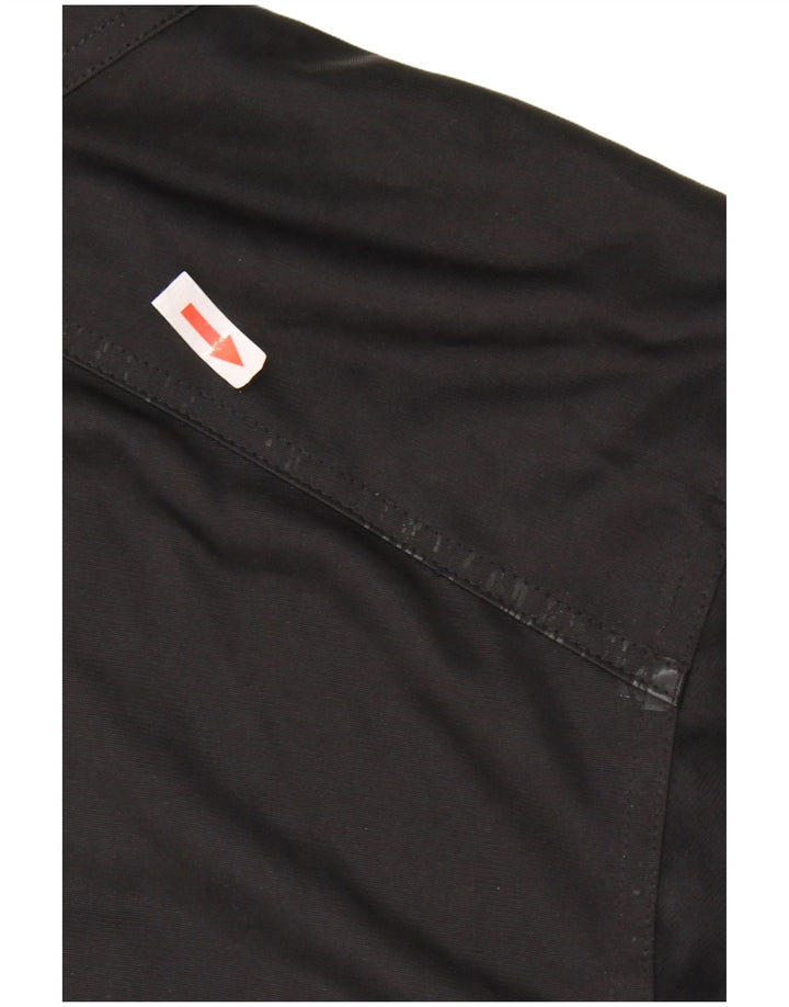 ADIDAS Dame Oversized hættetræningsdragt Topjakke UK 14 Large Sort