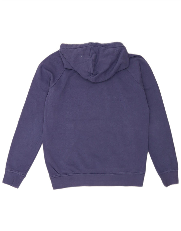 Kappa Herre grafisk Regular Fit Hoodie Jumper Lille Blå Bomuld
