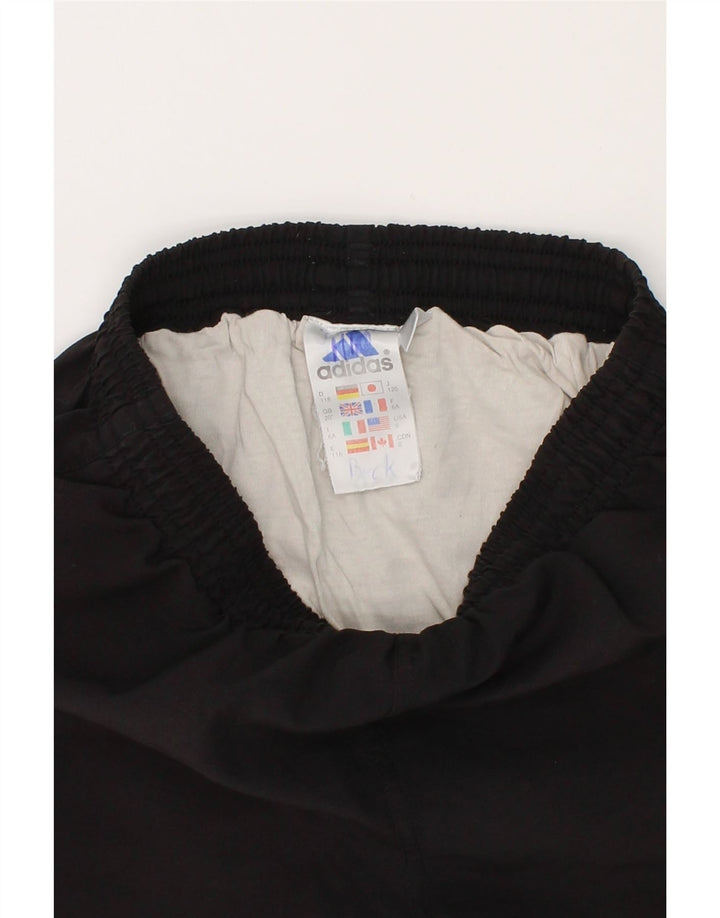 ADIDAS Boys Sport Shorts 5-6 Years Black Polyester Vintage Adidas and Second-Hand Adidas from Messina Hembry 