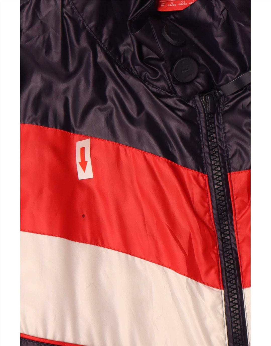 Puma Polstret Herrejakke UK 38 Medium Lilla Colourblock Polyester