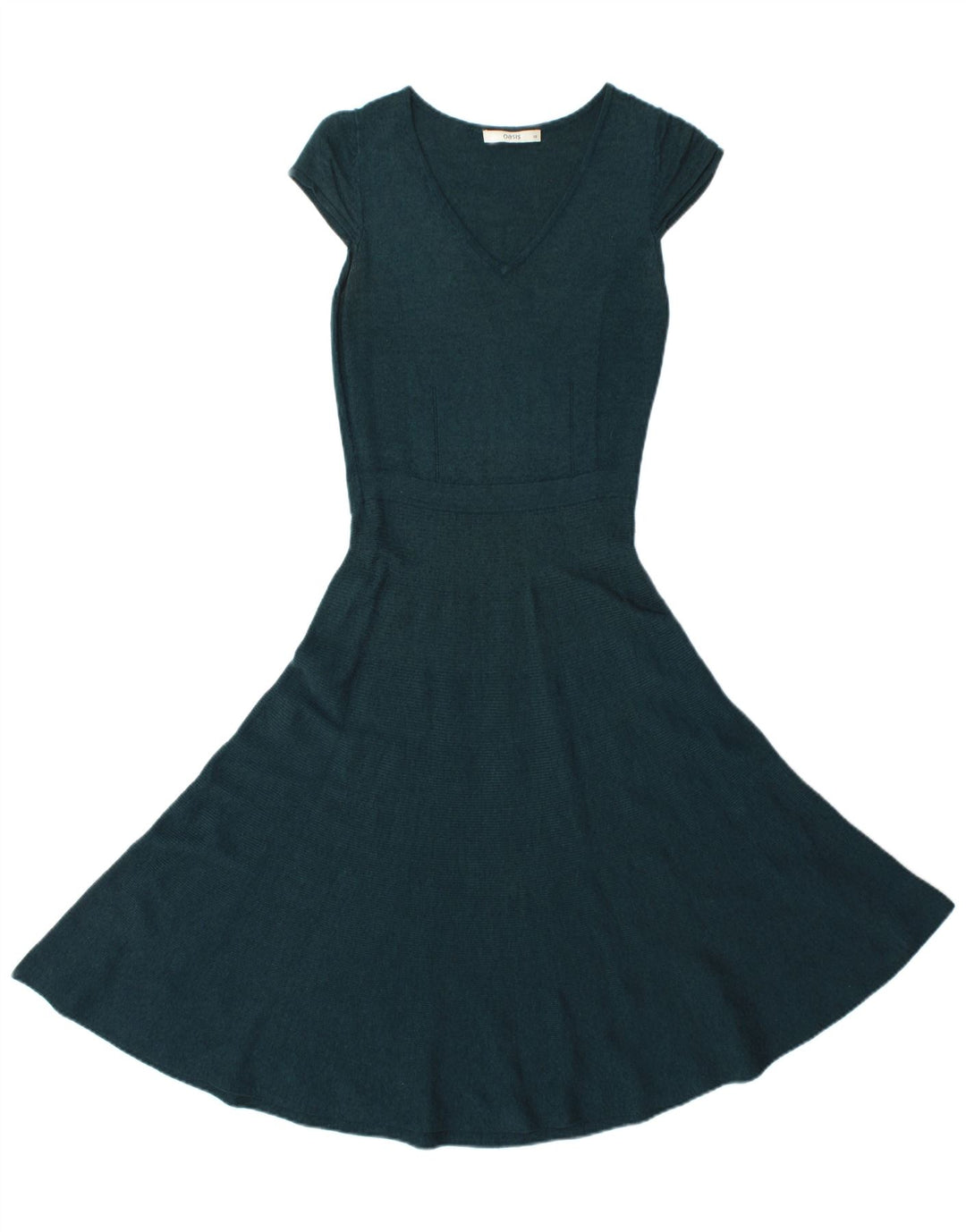Oasis Womens Oversized A-Line Kjole UK 6 XS Grøn