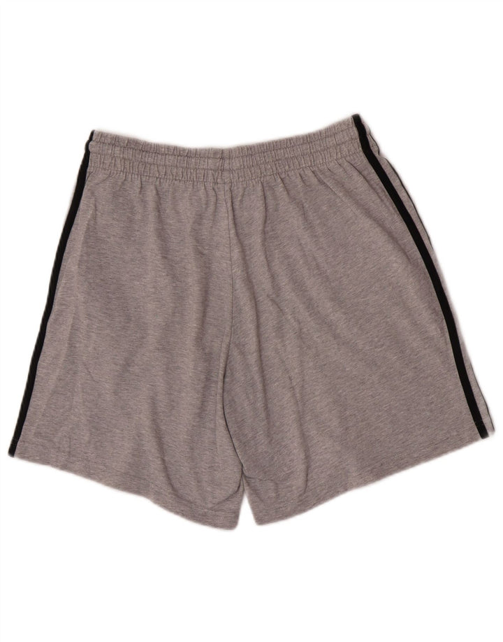 Adidas Sportsshorts til mænd mellemgrå bomuld